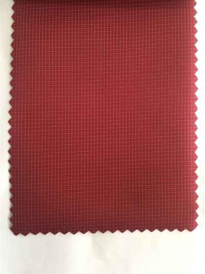 JS-CNYI-陽離子一分格 PVC-15 尼龍面料  背囊/雨衣面料    防水 防油 圍裙布料 正面照